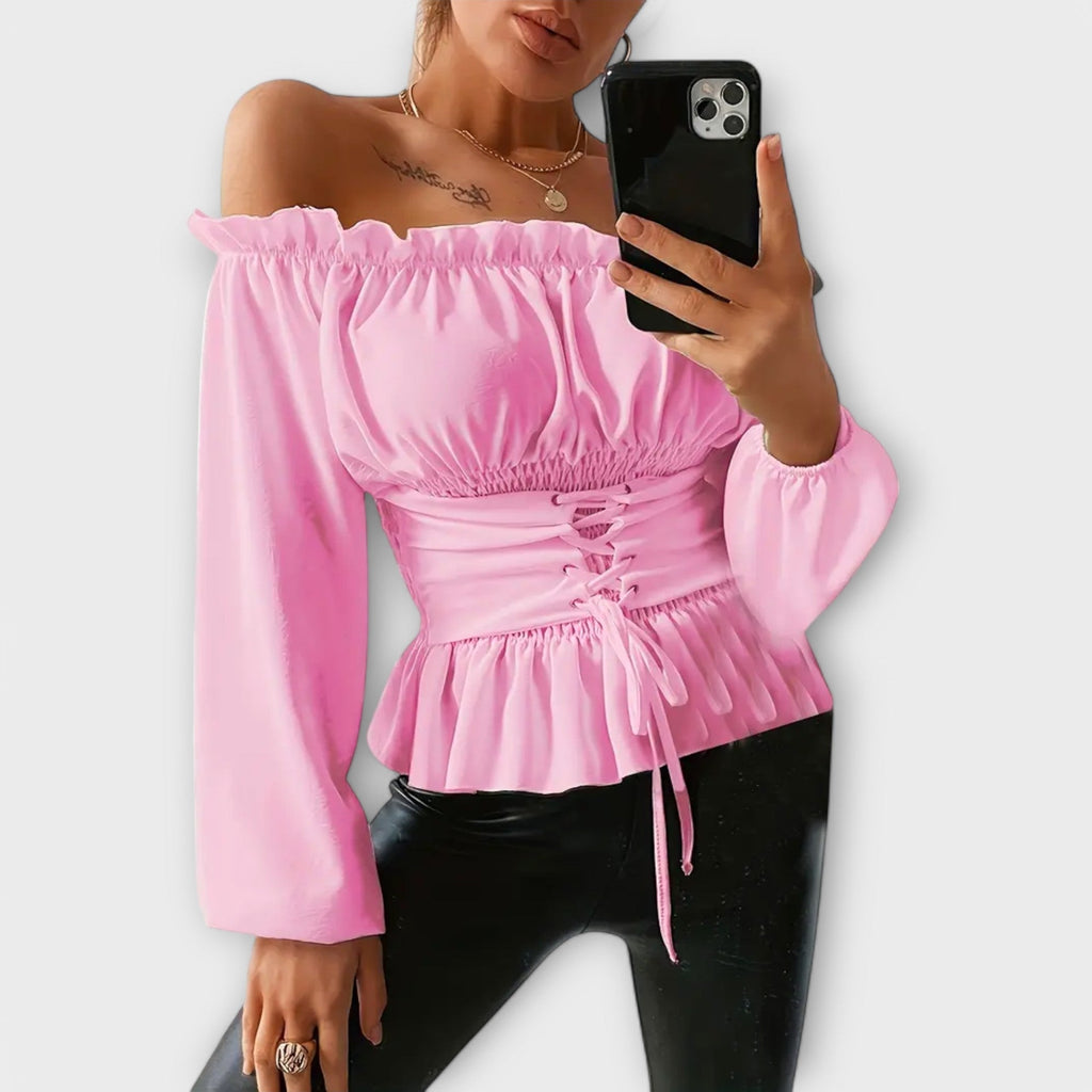 Amelia – Volan Detaylı Bluz